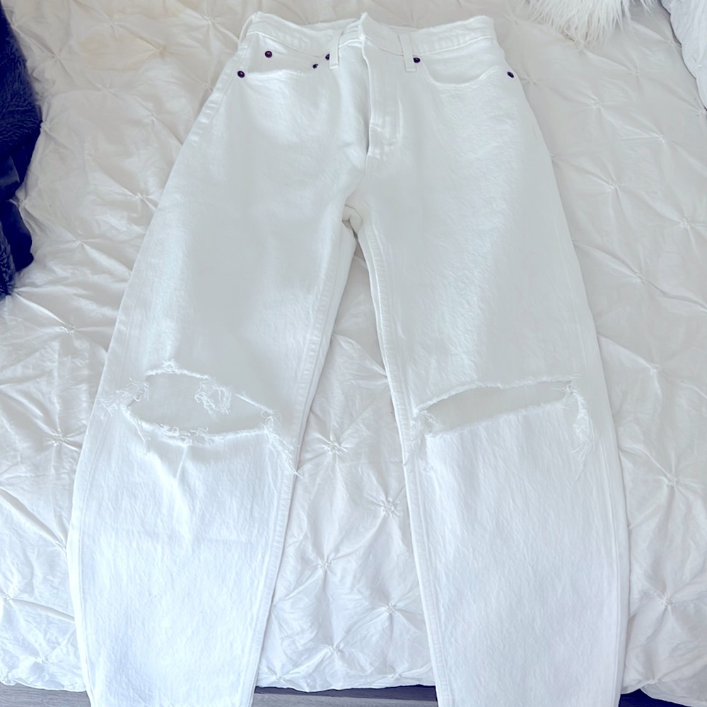 Abercrombie and Fitch the 90s straight ultra high rise